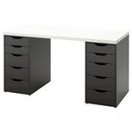 IKEA 79431997 Alex Beyaz Ofis Çalışma Masası