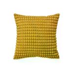 IKEA 8c999 Kırlent Kılıfı Koyu Sarı-Hardal Renk 50X50 Cm Ev Tekstil