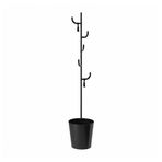 IKEA 90585894 Alganas Siyah Ayaklı Askılık