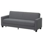 IKEA ABBORRBERG 3'lü yataklı kanepe vissle gri - 40612866