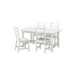 IKEA Açılabilir Yemek Masası Takımı, 4 Sandalyeli
