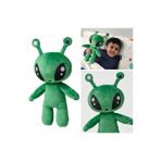 IKEA Aftonsparv 34 Cm Yeşil Uzaylı Alien Yumuşak Peluş Oyuncak