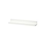 IKEA Ahşap Çerçeve Rafı 55x12 Cm Duvar Rafı Kitaplık Çerçevelik Raf Beyaz Bir Adet