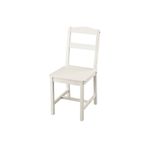 IKEA ahşap sandalye, beyaz