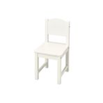 IKEA Ahşap Sundvik Ahşap Çocuk Sandalyesi Beyaz Modern Beyaz Sabit Modern