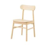 IKEA Akdeniz Rönnınge Huş Ahşap Sandalye Ergonomik Tasarım ve Şık Dekor ile Modern Kullanım