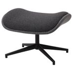 IKEA ALEBY ayak uzatma taburesi gunnared orta gri-siyah - 00572810