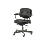 IKEA ALEFJÄLL çalışma sandalyesi, glose siyah 703.674.58