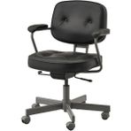 IKEA Alefjäll Çalışma Sandalyesi, Glose Siyah Ergonomik