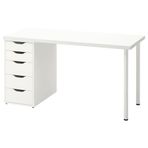 IKEA ALEX çalışma masası beyaz - 49431927