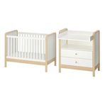 IKEA ALSKVARD bebek mobilya seti huş-beyaz - 79516133
