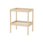 IKEA alt değiştirme masası, kayın görünümlü, 72x53 cm