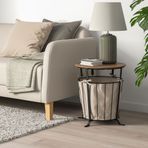 IKEA ANGESBYN saklama bölmeli sehpa siyah-kahverengi - 00497806