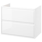 IKEA ANGSJÖN lavabo dolabı parlak cila beyaz - 90535088