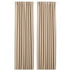 IKEA ANNAKAJSA karartma perde/2 kanat bej - 30462792