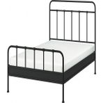 IKEA Antrasit Kullanışlı Çift Kişilik Karyola 140X200 cm - 140 x 200 cm