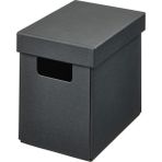 IKEA Antrasit Kullanışlı Kapaklı Kutu 18X25X16 cm