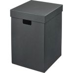 IKEA Antrasit Kullanışlı Kapaklı Kutu 32X35X31 cm