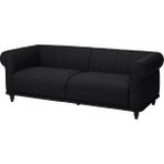 IKEA Antrasit Lüks Kanepe - 3'lü Kanepe - Gri