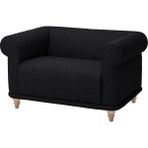 IKEA Antrasit Modern Kanepe - Tekli Koltuk - Gri
