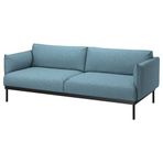 IKEA APPLARYD 3'lü kanepe gunnared açık mavi - 50575081