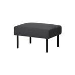 IKEA ayak uzatma taburesi, knisa koyu gri Uzunluk: 68 cm Yükseklik: 41 cm Genişlik: 58 cm
