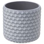 IKEA BACKDRAG beton saksı beyaz-gri - 70578941