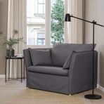 IKEA BACKSALEN tekli koltuk hallarp gri - 89393202