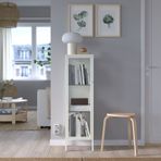 IKEA BAGGEBO cam vitrin beyaz - 80502998