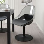 IKEA BALTSAR dönen sandalye siyah - 80521242