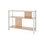 IKEA Bambu yan sehpa, Uzunluk: 95 cm Genişlik: 30 cm Yükseklik: 71 cm