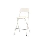 IKEA bar sandalyesi, Siyah - beyaz, 63 cm, katlanabilir FRANKLIN
