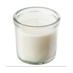 IKEA Bardakta Vanilya Kokulu Mum (Açık Bej) - 1 Adet