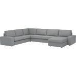 IKEA Bej Konforlu Kanepe - 5'li Köşe Kanepe ve Uzanma Koltuğu