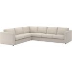IKEA Bej Rahat Kanepe - 5'li Köşe Kanepe