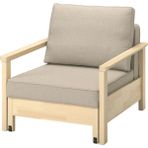 IKEA Bej Rahat Kanepe - Yataklı Tekli Koltuk