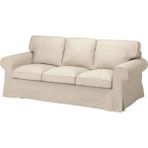 IKEA Bej Şık Kanepe - 3'lü Kanepe