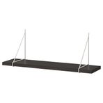 IKEA Bergshult Pershult Venge Beyaz 80x20 cm Duvar Rafı