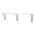 IKEA BERGSHULT/FÖRLAGGARE duvar rafı siyah-beyaz - 79572789