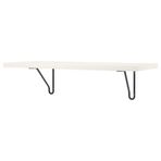 IKEA BERGSHULT/FÖRLAGGARE duvar rafı siyah-beyaz - 99572793