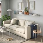 IKEA BERGSHULT/GRANHULT duvar rafı beyaz-nikelaj kaplama - 59290917