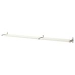 IKEA BERGSHULT/GRANHULT duvar rafı beyaz-nikelaj kaplama - 89290949