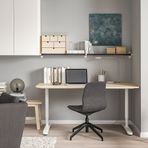 IKEA BERGSHULT/GRANHULT duvar rafı venge-gri - 29290928
