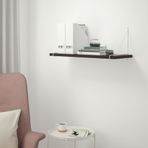 IKEA BERGSHULT/PERSHULT duvar rafı venge-beyaz - 79290737