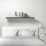 IKEA BERGSHULT/PERSHULT duvar rafı venge-beyaz - 89290765