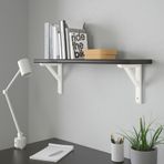 IKEA BERGSHULT/SANDSHULT duvar rafı venge-beyaz - 59326030