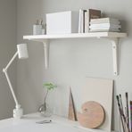 IKEA BERGSHULT/TOMTHULT duvar rafı beyaz - 79418321