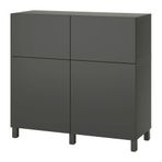 IKEA Besta 09508155 Koyu Gri Dolap