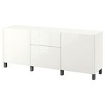IKEA Besta 19442201 Beyaz Dolap