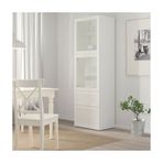 IKEA Besta 29300871 Beyaz-Şeffaf Cam Dolap